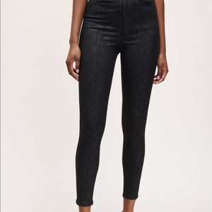 2/$20 Ultra High Waist Snakeskin Skinny Jeans